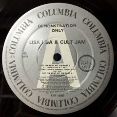 Lisa Lisa & Cult Jam - Lisa Lisa & Cult Jam - Let The Beat Hit' Em - Columbia