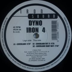 Dyno - Dyno - Iron 4 EP - Iron Sound