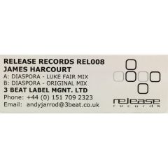 James Harcourt - James Harcourt - Diaspora - Release Records