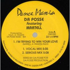 Da Posse Feat Martell - Da Posse Feat Martell - Im Trying To Win Your Love - Dance Mania