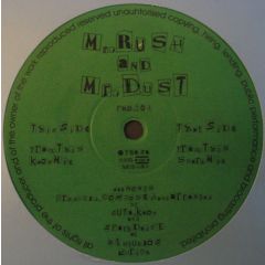Mr. Rush And Mr. Dust - Mr. Rush And Mr. Dust - Track This - Progress Records