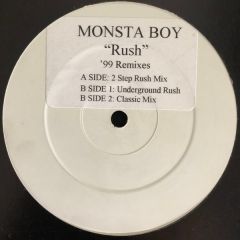 Monsta Boy - Rush '99 Remixes - White