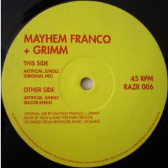 Mayhem Franco + Grimm - Mayhem Franco + Grimm - Artificial Jungle - Razor Records
