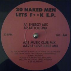 20 Naked Men - 20 Naked Men - Lets F**k E.P. - High Voltage Records