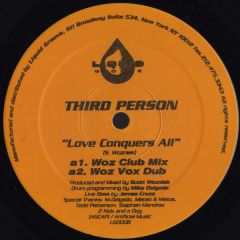 Third Person - Third Person - Love Conquers All - Liquid Groove