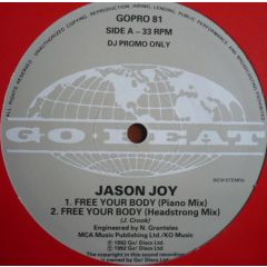 Jason Joy - Jason Joy - Free Your Body - Go! Beat