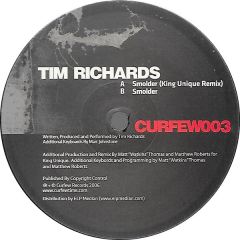Tim Richards - Tim Richards - Smolder - Curfew