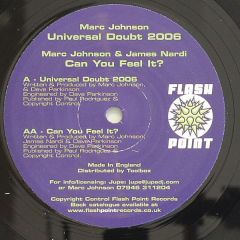 Marc Johnson - Marc Johnson - Universal Doubt (Remix) - Flashpoint