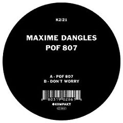 Maxime Dangles - Maxime Dangles - Pof 807 - K2