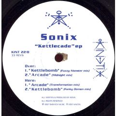 Sonix - Sonix - Kettlecade EP - Kinetix Recordings