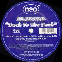 Kluster - Kluster - Back To The Funk - NEO