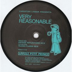 Christian Linder Presents Very Reasonable - Christian Linder Presents Very Reasonable - Vintage Reflections - Le Petit Prince 