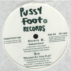 Various Artists - Various Artists - Dead On Arrival / Ambidextrous - Pussy Foot