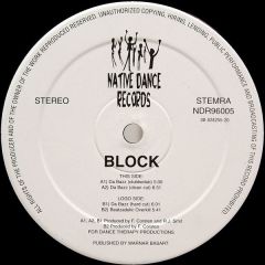 Block - Block - Da Bazz - Native Dance Records