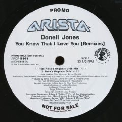 Donell Jones - Donell Jones - You Know That I Love You (Remixes) - Arista