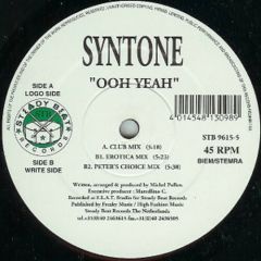 Syntone - Syntone - ''Ooh Yeah'' - Steady Beat Records