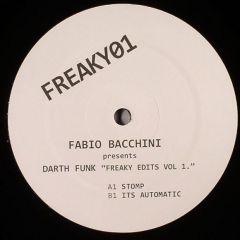 Fabio Bacchini Pres. Darth Funk - Fabio Bacchini Pres. Darth Funk - Freaky Edits (Volume 1) - Freaky 1
