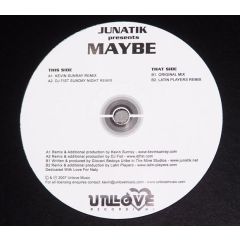 Junatik - Junatik - Maybe - Unlove