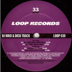DJ Niko & Dick Track - DJ Niko & Dick Track - World Club - Loop Records