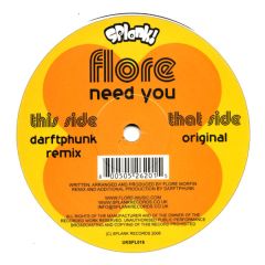 Flore - Flore - Need You - Splank