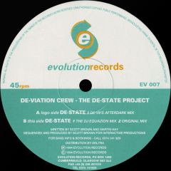 De-Viation Crew - De-Viation Crew - The De-State Project - Evolution Records