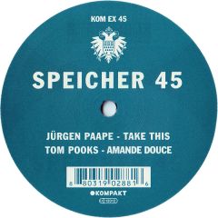 JüRgen Paape / Tom Pooks - JüRgen Paape / Tom Pooks - Speicher 45 - Kompakt Extra