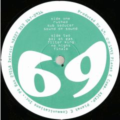 69 / Carl Craig - 69 / Carl Craig - Rushed / Sub Seducer - Planet E