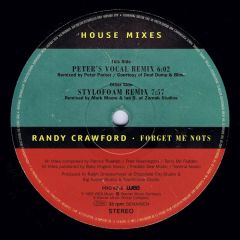 Randy Crawford - Randy Crawford - Forget Me Nots - WEA