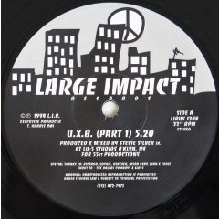 U.X.B. - U.X.B. - Part 1 / Part 2 - Large Impact Records