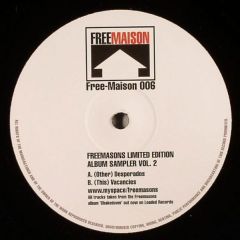 Freemasons - Freemasons - Desperados / Vacancies - Freemaison