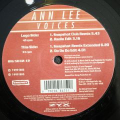 Ann Lee - Ann Lee - Voices - ZYX
