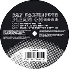 Ray Paxton Feat Syb - Ray Paxton Feat Syb - Dream On - Prog City Deep