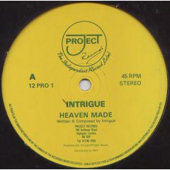 Intrigue - Intrigue - Heaven Made - Project Records