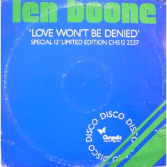 Len Boone - Len Boone - Love Won't Be Denied - Chrysalis