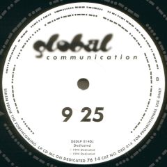 Global Communication - Global Communication - 9 25 - Dedicated