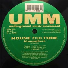 House Culture - House Culture - Atmosphere - UMM