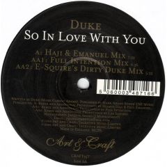 Duke - Duke - So In Love With You (2006 Remix) - Art & Craft