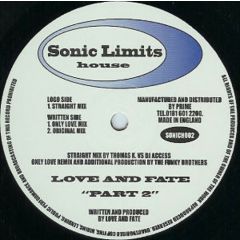 Love And Fate - Love And Fate - Love And Fate Part 2 - Sonic Limits