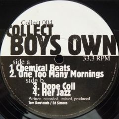 Dust Brothers / Chemical Brothers - Fourteenth Century Sky EP - Collect