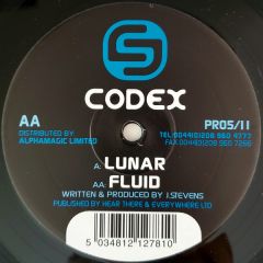 Codex - Codex - Lunar - Project Five