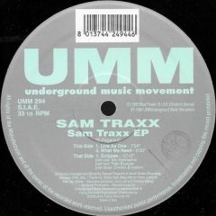 Sam Traxx - Sam Traxx - Sam Traxx EP - UMM