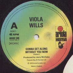 Viola Wills - Viola Wills - Gonna Get Along Without You Now - Ariola