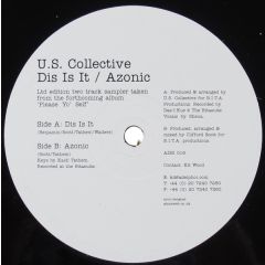 Us Collective - Us Collective - Dis Is It - Si Project