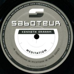 Kenneth Graham - Kenneth Graham - Meditation - Saboteur