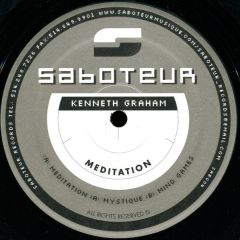 Kenneth Graham - Kenneth Graham - Meditation - Saboteur