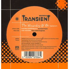 Flouro Conspiracy / The Visitors - Flouro Conspiracy / The Visitors - The Wizardry Of Oz (Taster E.P.) - Transient Records