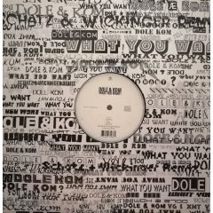 Dole & Kom - Dole & Kom - What You Want! - Ek Records 14
