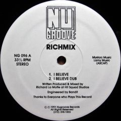 Richmix - Richmix - I Believe - Nu Groove