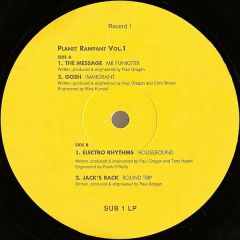 Various - Various - Planet Rampant Vol. 1 - Subversive