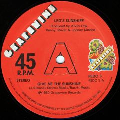Leo's Sunshipp - Leo's Sunshipp - Give Me The Sunshine - Grapevine